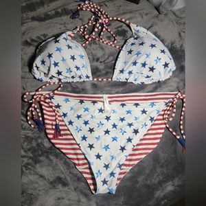 2 PC plus sized bathing suit